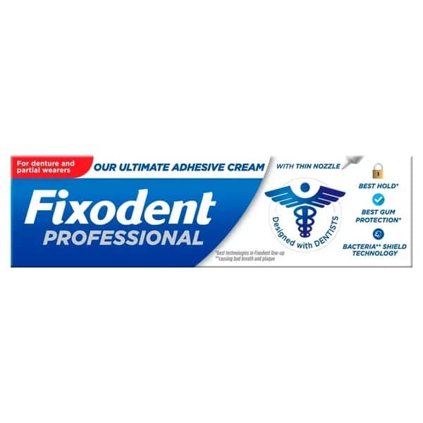 Fixodent Complete Denture Fresh Adhesive Cream Arome-free 47 gr