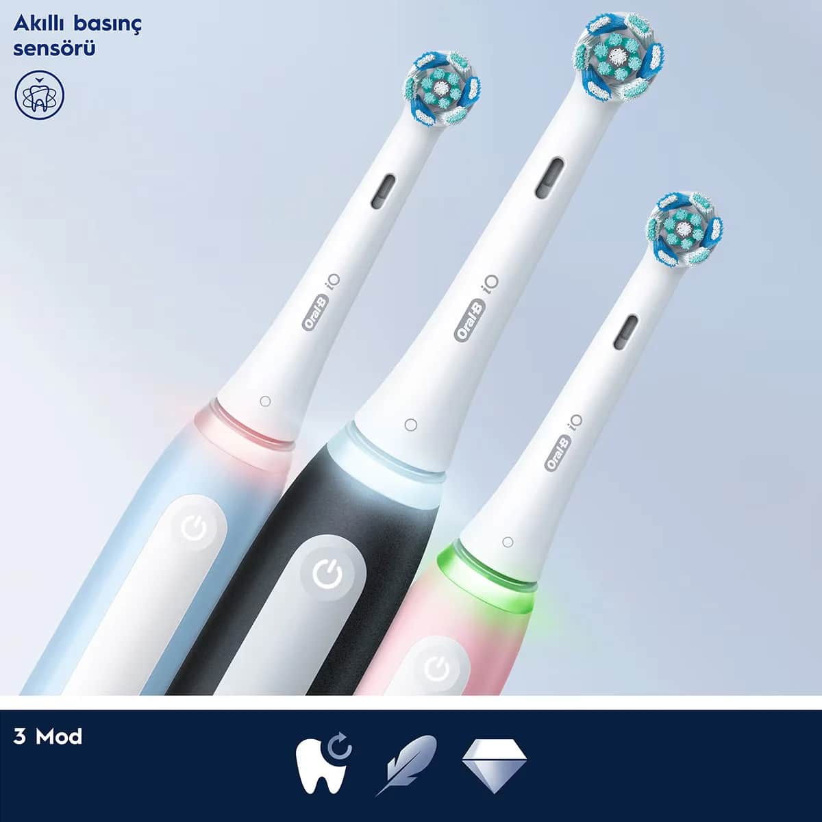 Oral-b Io3 rechargeable Toothbrush-black