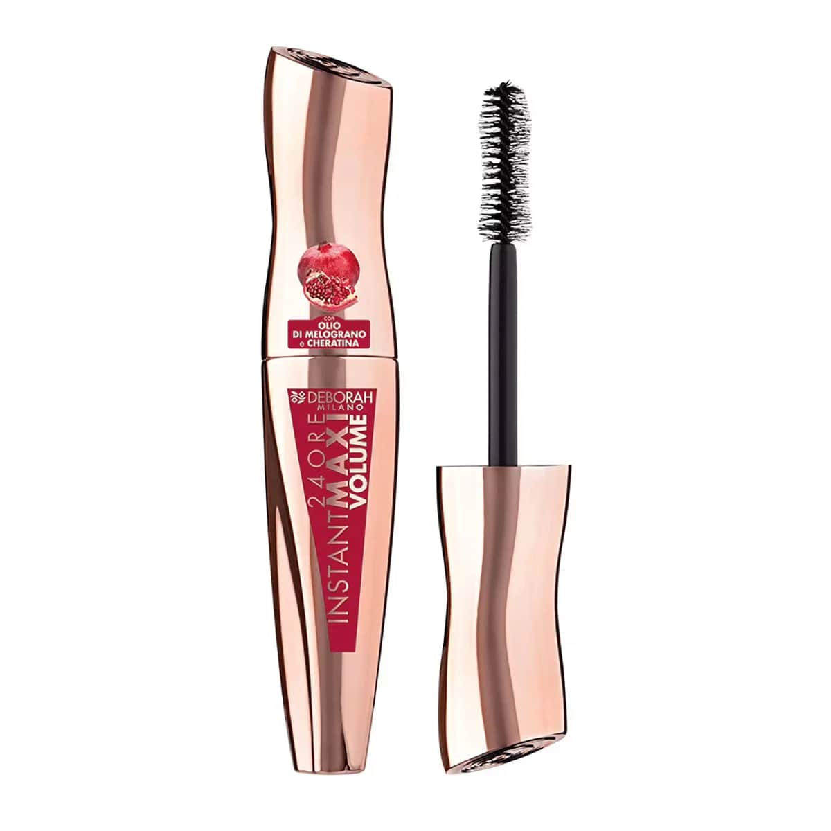 Deborah 24 ore Instant Mascara Maxi Volume Pomegranate