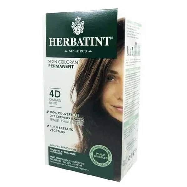 Herbatint Hair Dye 4 d Chatain Dore