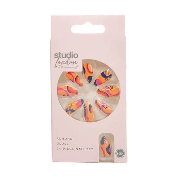 Superdrug Studio Tropical False Nails
