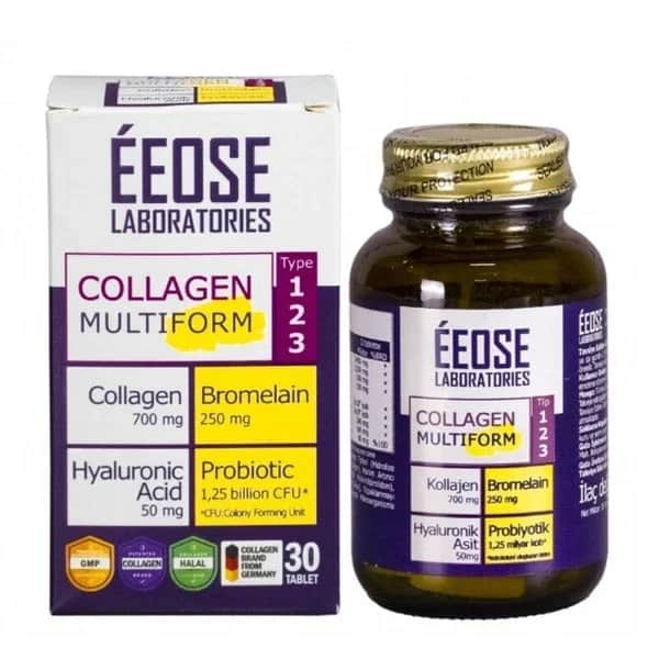 Eeose Collagen Multiform Supplement 30 tablets