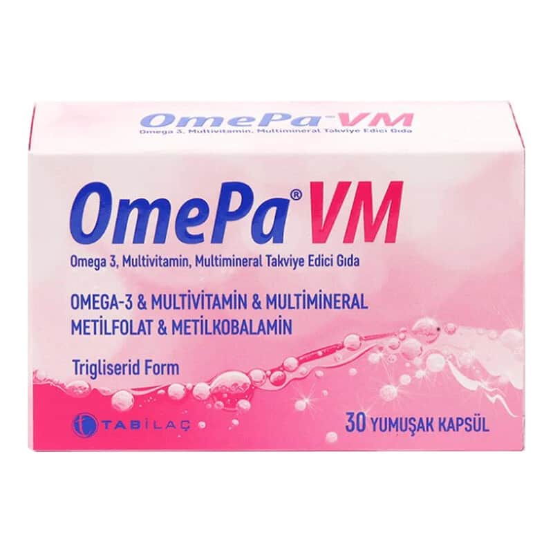 Omepa Vm Food Supplement 30 soft Capsules