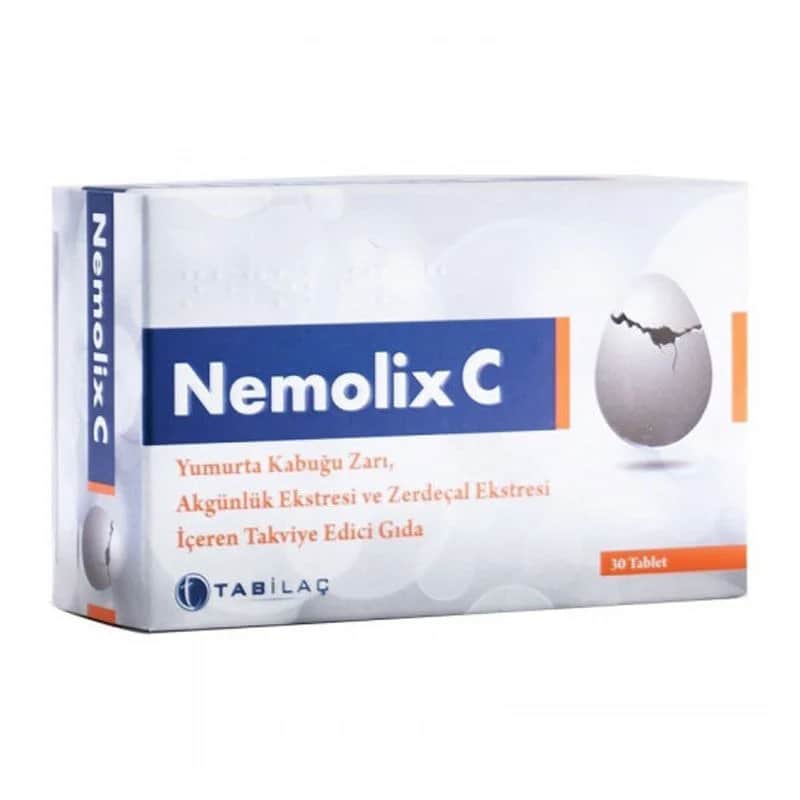 TAB Nemolix C Food Supplement 30 tablets