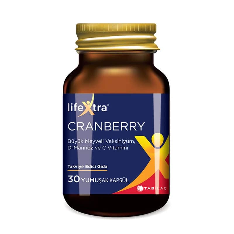 TAB Lifextra Cranberry 30 softgels