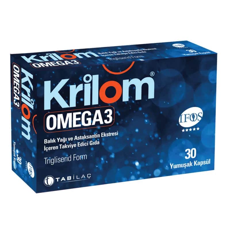 TAB İlaç Krilom Omega 3 softgels 30 capsules