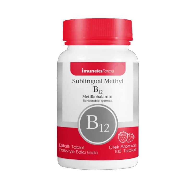 İmuneks Farma Sublingual Methyl B12 100 tablets