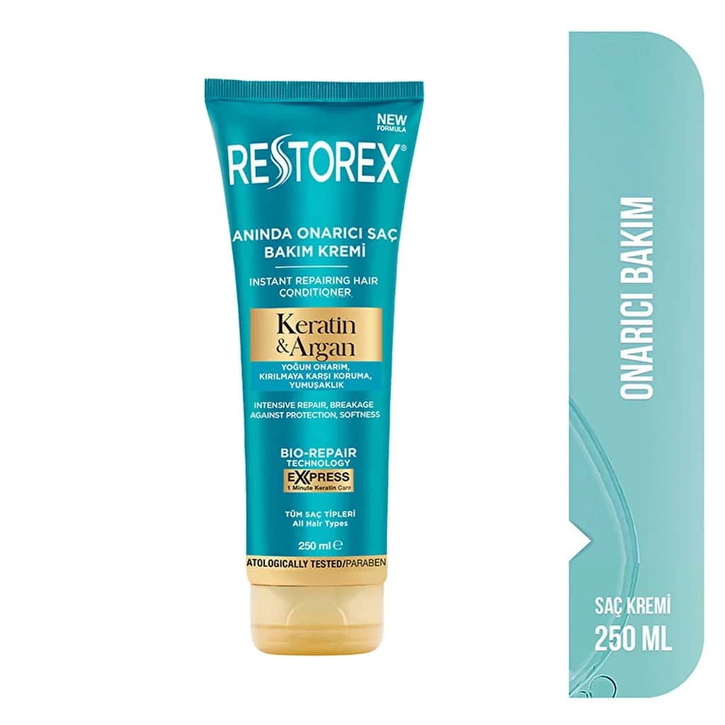Restorex Keratin And Argan Hair Care Cream 250 ml