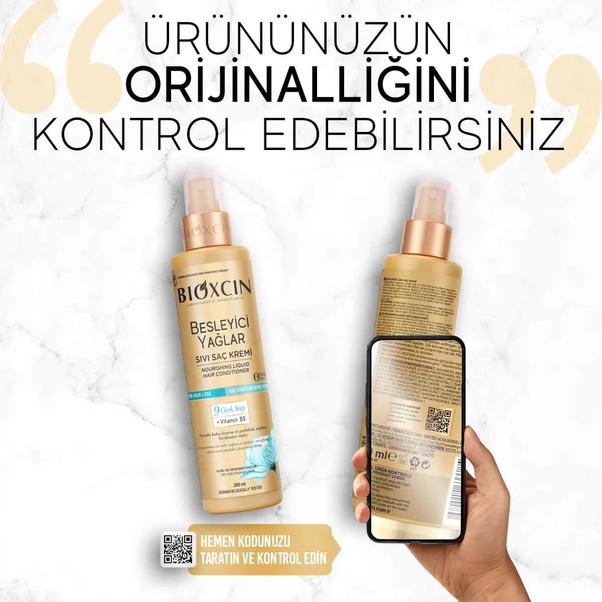 Bioxcin Nourishing Oils Liquid Hair Conditioner 200 ml