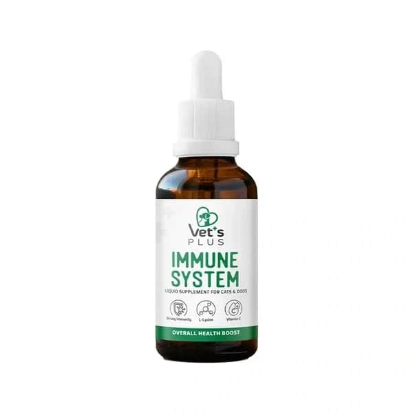 Vet's Plus Immune System Immune Booster Drops For Cats And Dogs 50 ml