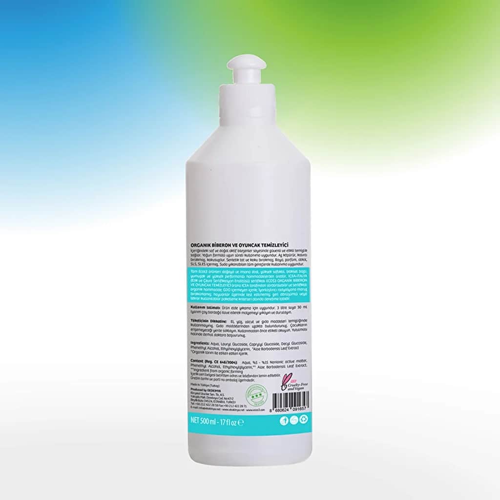 Ecos3 organic Bottle And Toy Cleaner 500 ml