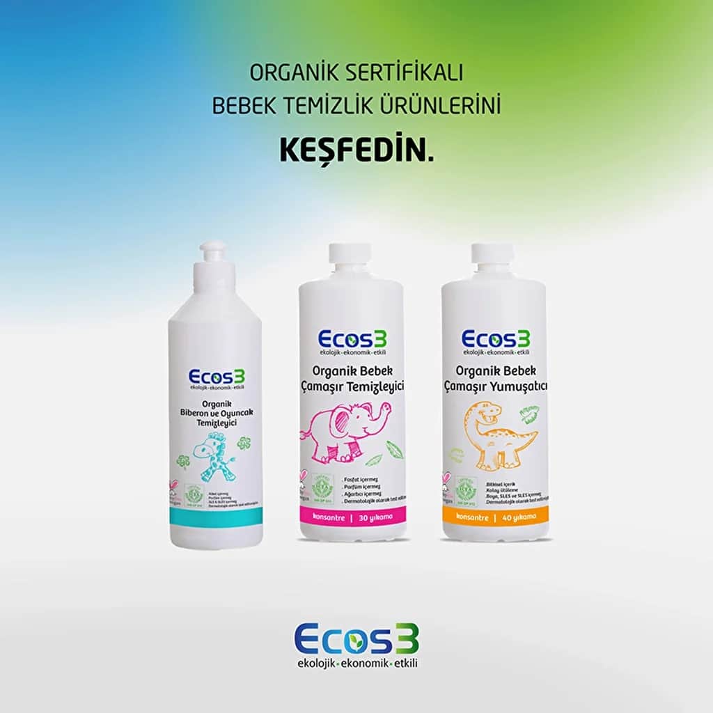 Ecos3 organic Bottle And Toy Cleaner 500 ml