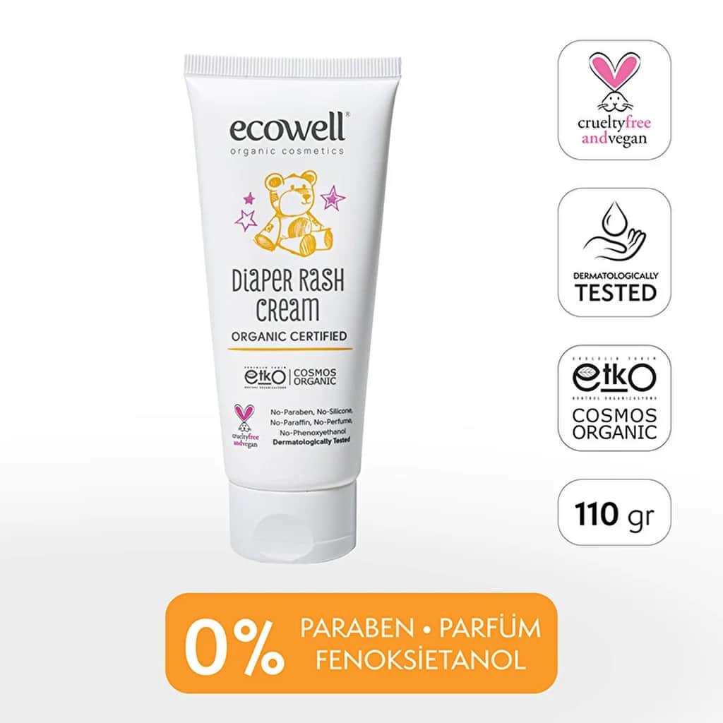 Ecowell Organic Cloth Care Cream 110 gr