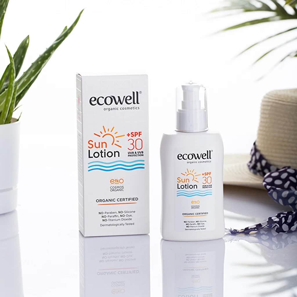 Ecowell Organic Sun Lotion Spf 30 150 ml