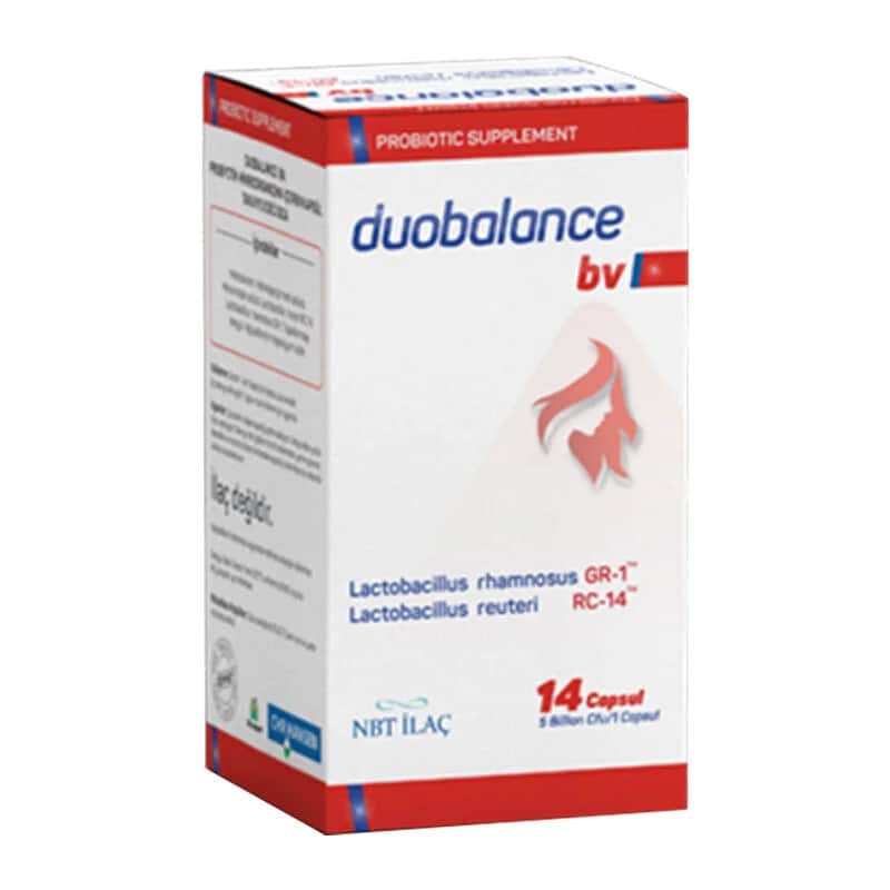 Nbt Pharmaceuticals Duobalance Bv Food Supplement 14 capsules