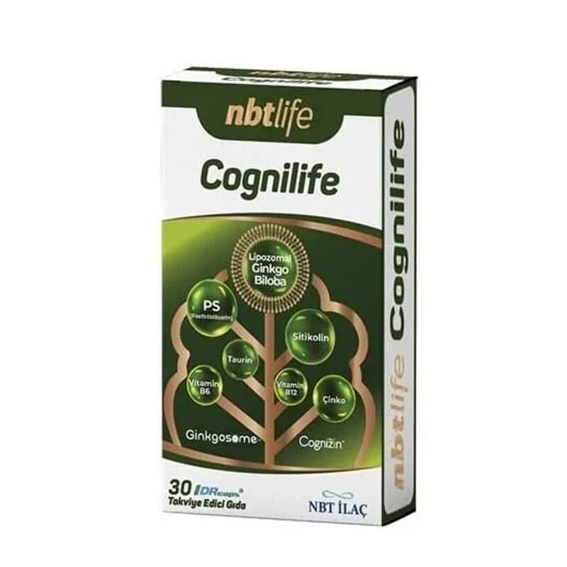 NBT Life Cognilife Food Supplement 30 capsules