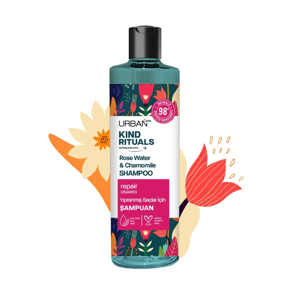 Urban Care Kind Rituals Shampoo Rose Water 400 ml