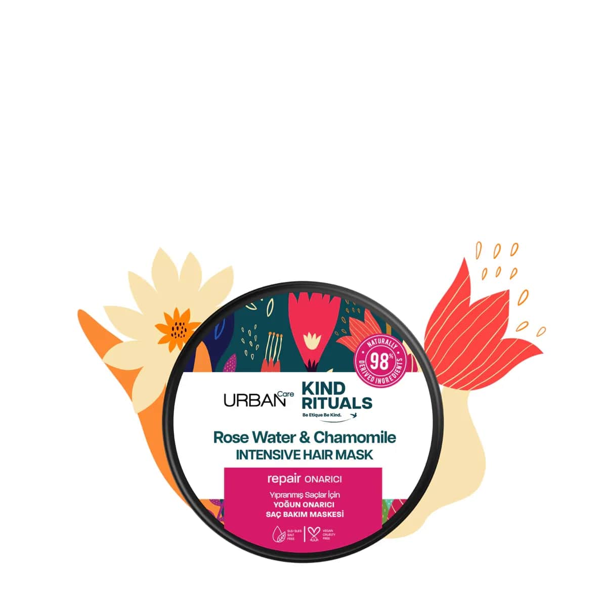 Urban Care Kind Rituals Hair Mask Rose Water230 ml
