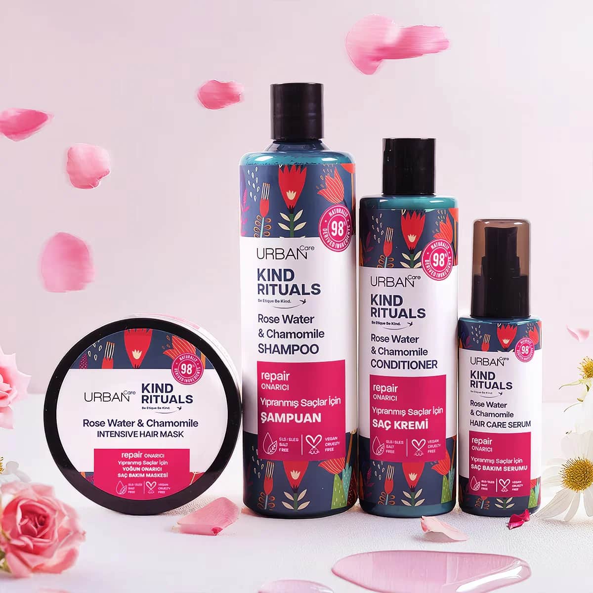 Urban Care Kind Rituals Hair Mask Rose Water230 ml