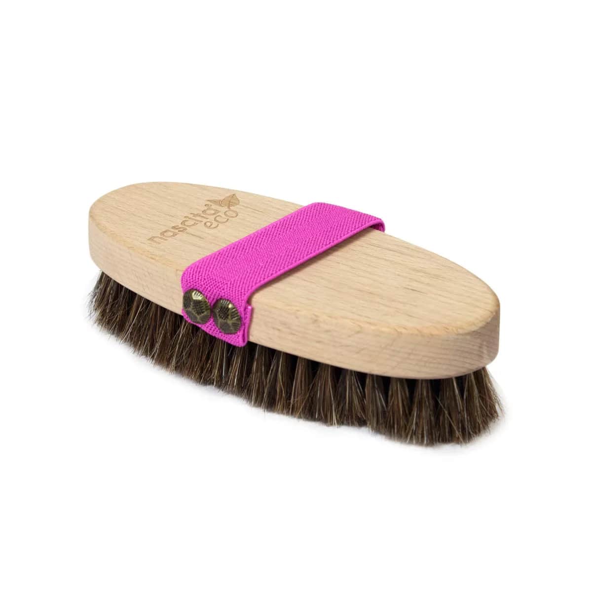 Nascita Horse Hair Brush Pink