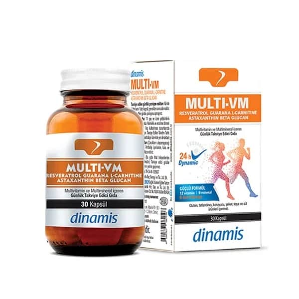 Food Supplement Containing Dinamis Multi- Vm 30 capsules