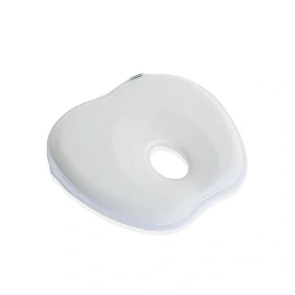 Babyjem Flat Head Pillow - Ecru for Infant Head Support