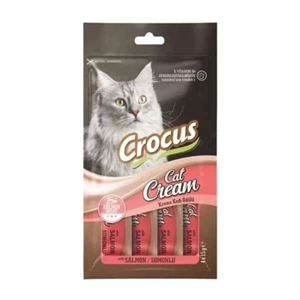 Crocus Salmon Cream Cat Treat 4 x 15 gr