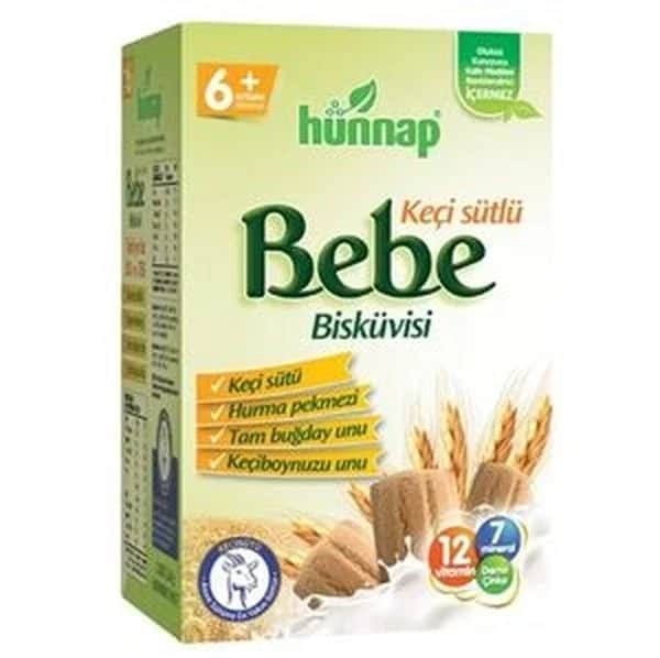 Hünnap Jujube Goat Milk Baby Biscuit 6+months 400 g