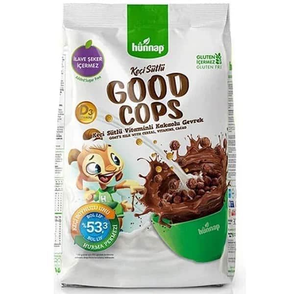 Hünnap Good Cops Goat Milk Vitamin Cocoa Cereal 300 g