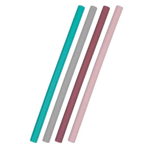 Oioi Reusable Silicone Straws 6 months+ 4 pcs