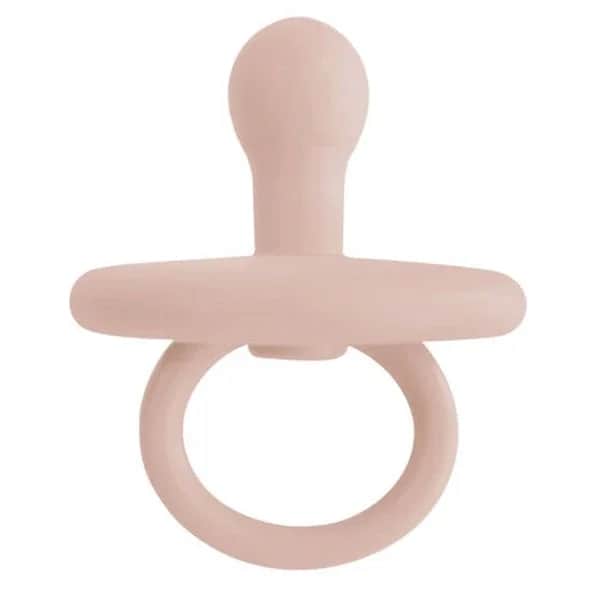 Oioi Orthodontic Silicone Pacifier 0 months+ Pinky Pink