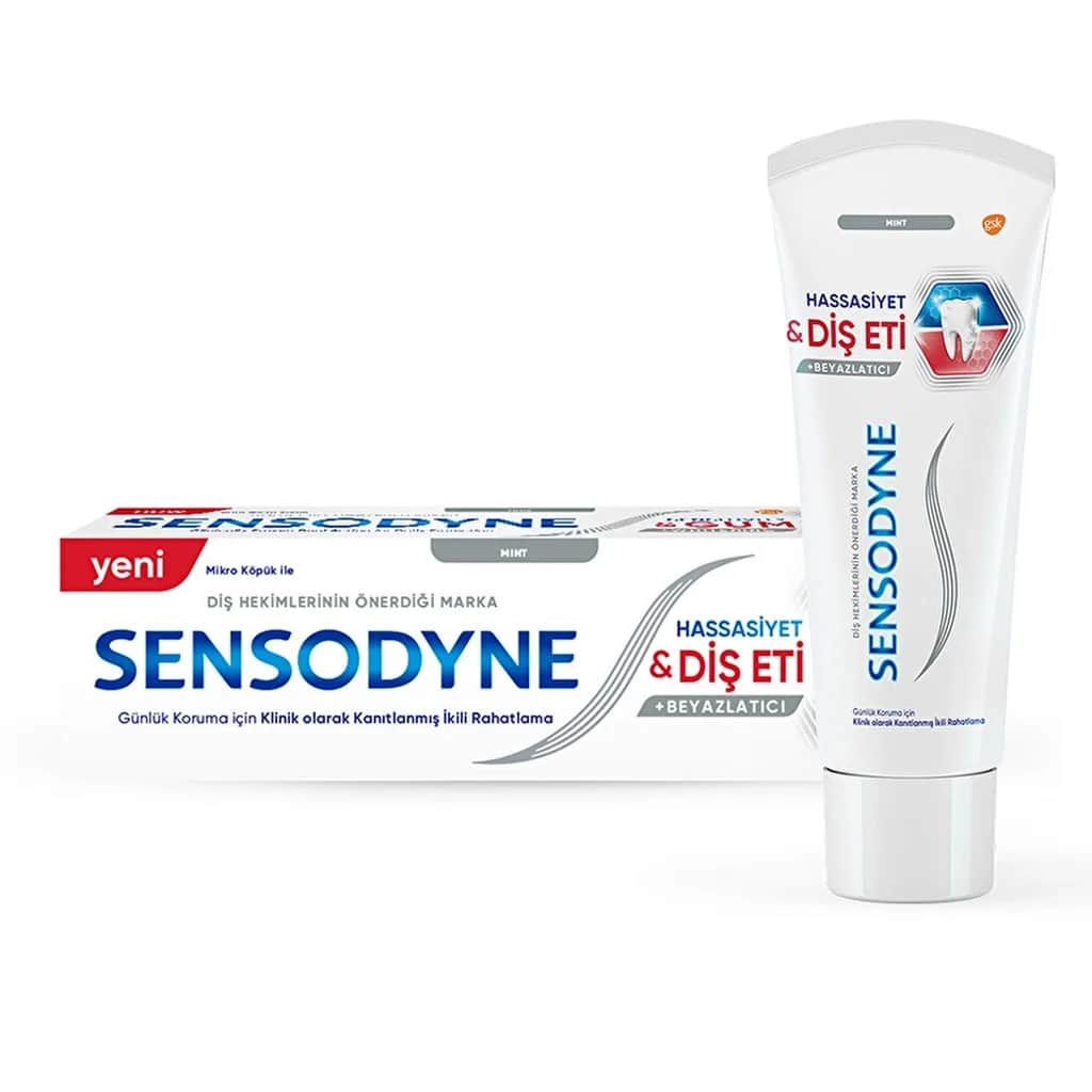Sensodyne Whitening Sensitivity And Gum Paste Whitener 75 ml