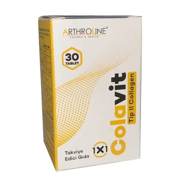 Arthroline Colavit Type2 collagen Supplement Food 30 tablets