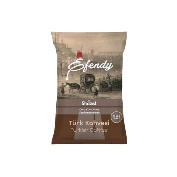 Shazel Efendy Traditional Medium Roast Turkish Coffee 100 gr