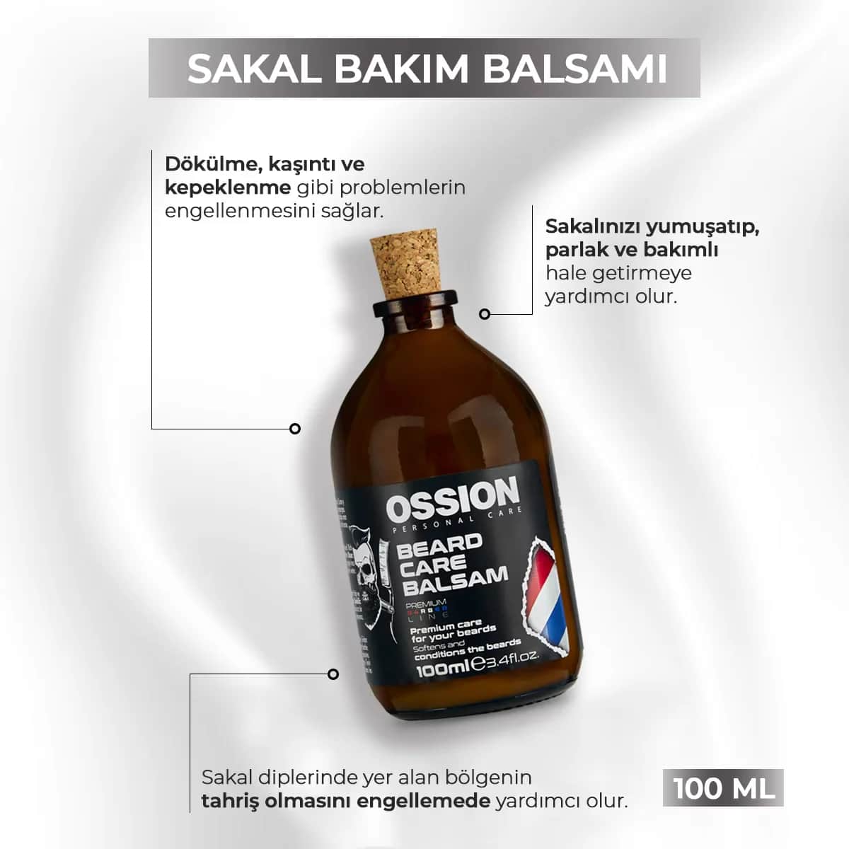 Morfose Ossion Men Beard Balm 100 ml