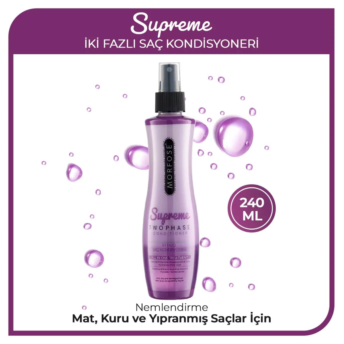 Morfose Blow Dry Water Supreme 240 ml