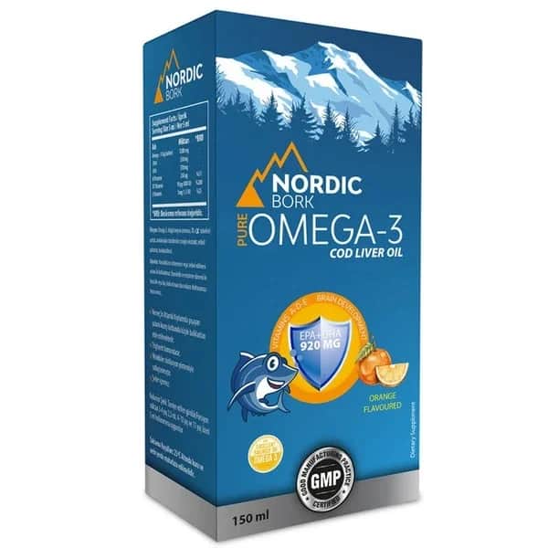 Nordic Bork Omega-3 supplementary Syrup 150 ml