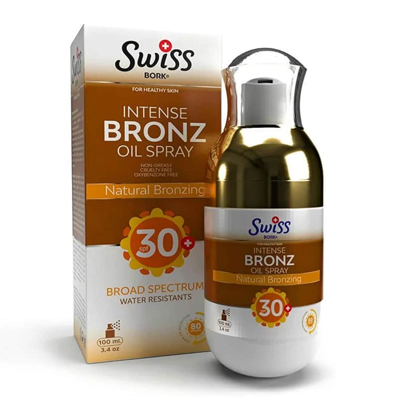 Swiss Bork Intense Bronze Oil Spray 100 ml