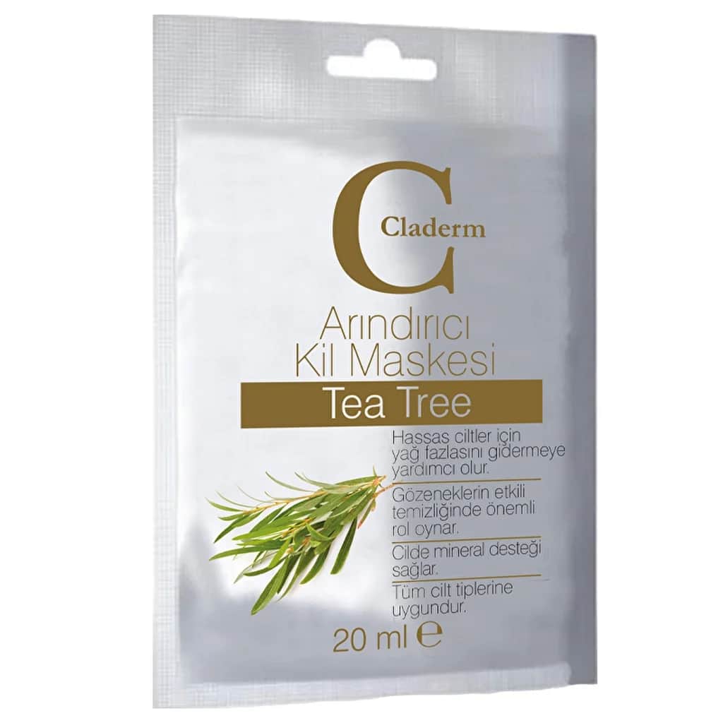 Claderm Tea Tree Purifying Clay Mask 20 ml
