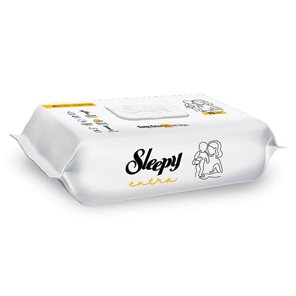 Sleepy Extra Wet Towel 70 pcs
