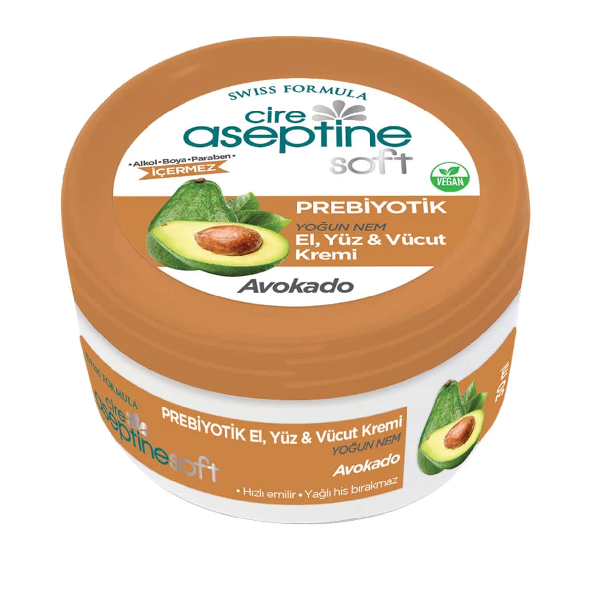 Cire Aseptine Soft Avocado Extract Intensive Moisturizing Prebiotic Cream 30 ml