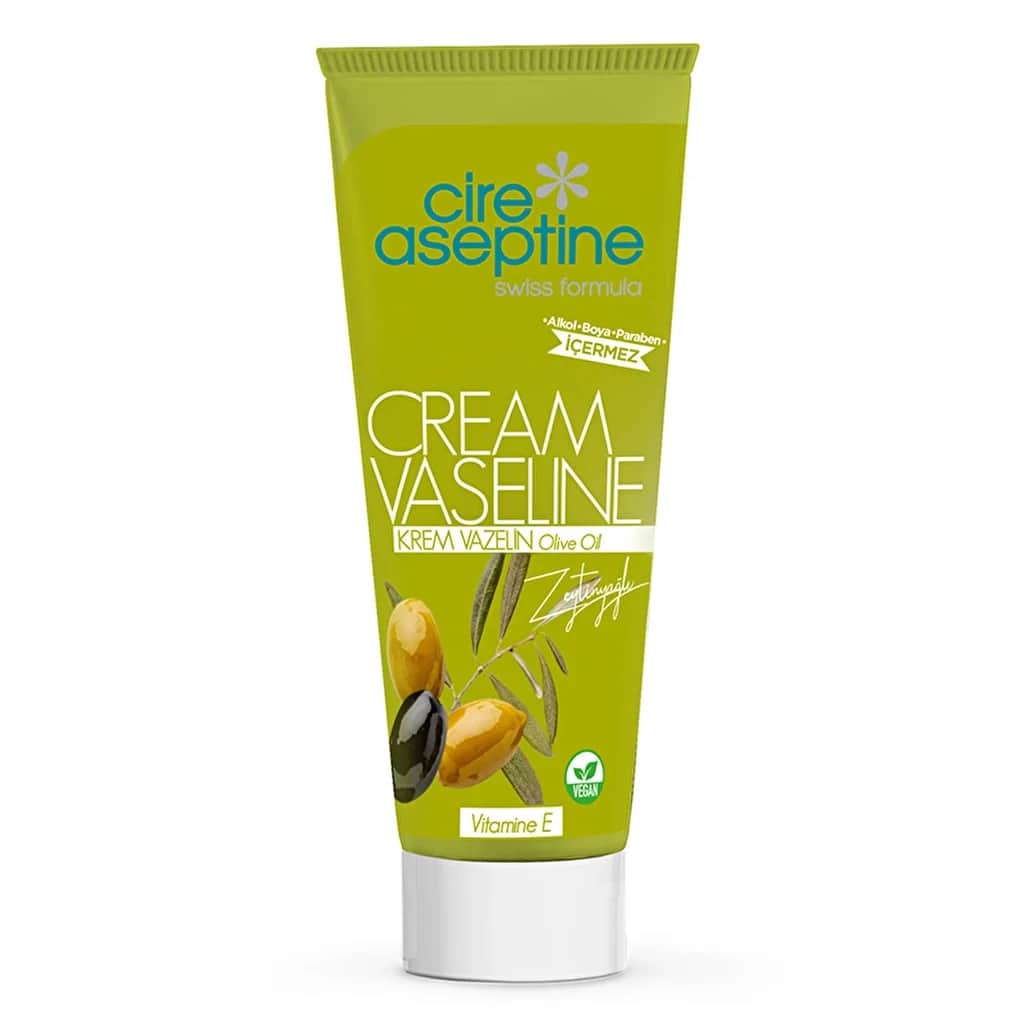 Cire Aseptine Olive Oil Cream with Vaseline &amp; Vitamin E 75ml