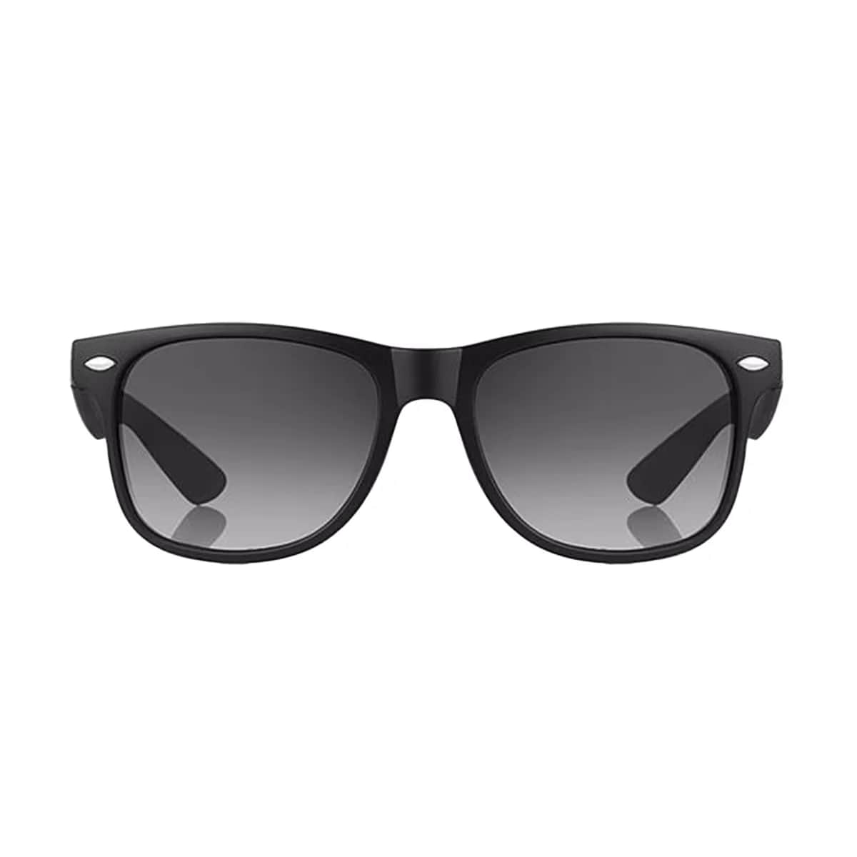 Aqua Di Polo Sunglasses Unisex Black Rectangle Apss012201