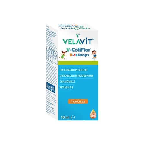 Velavit V-coliflor Kids Drops 10 ml