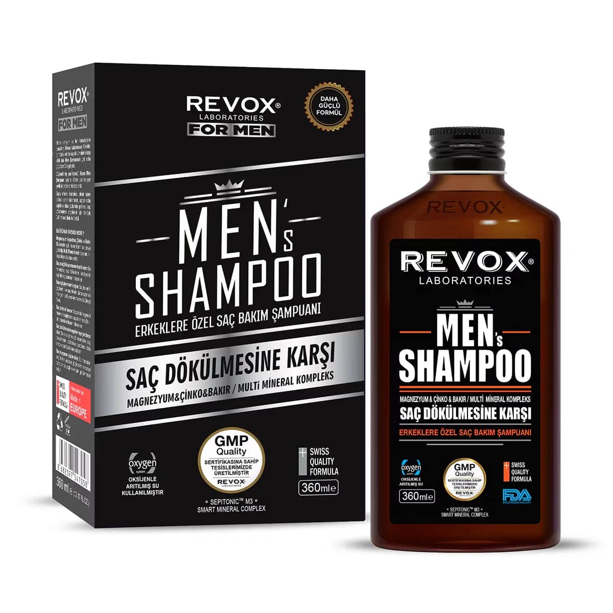 Revox Shampoo Men 360 ml