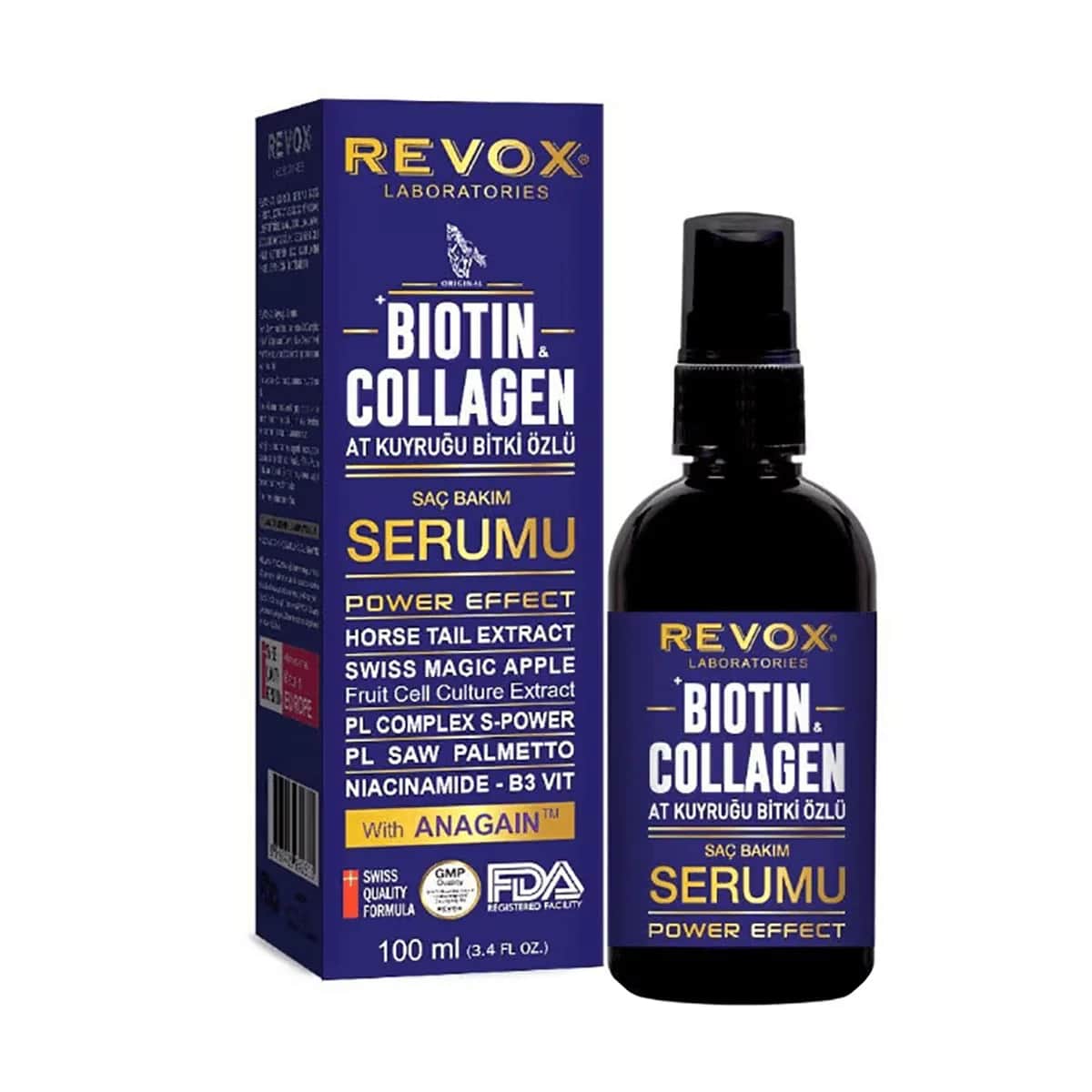 Revox Horsetail Hair Serum Biotin And Collagen 100 ml