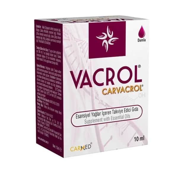 Carmed Vacrol Carvacrol Food Supplement 10 ml