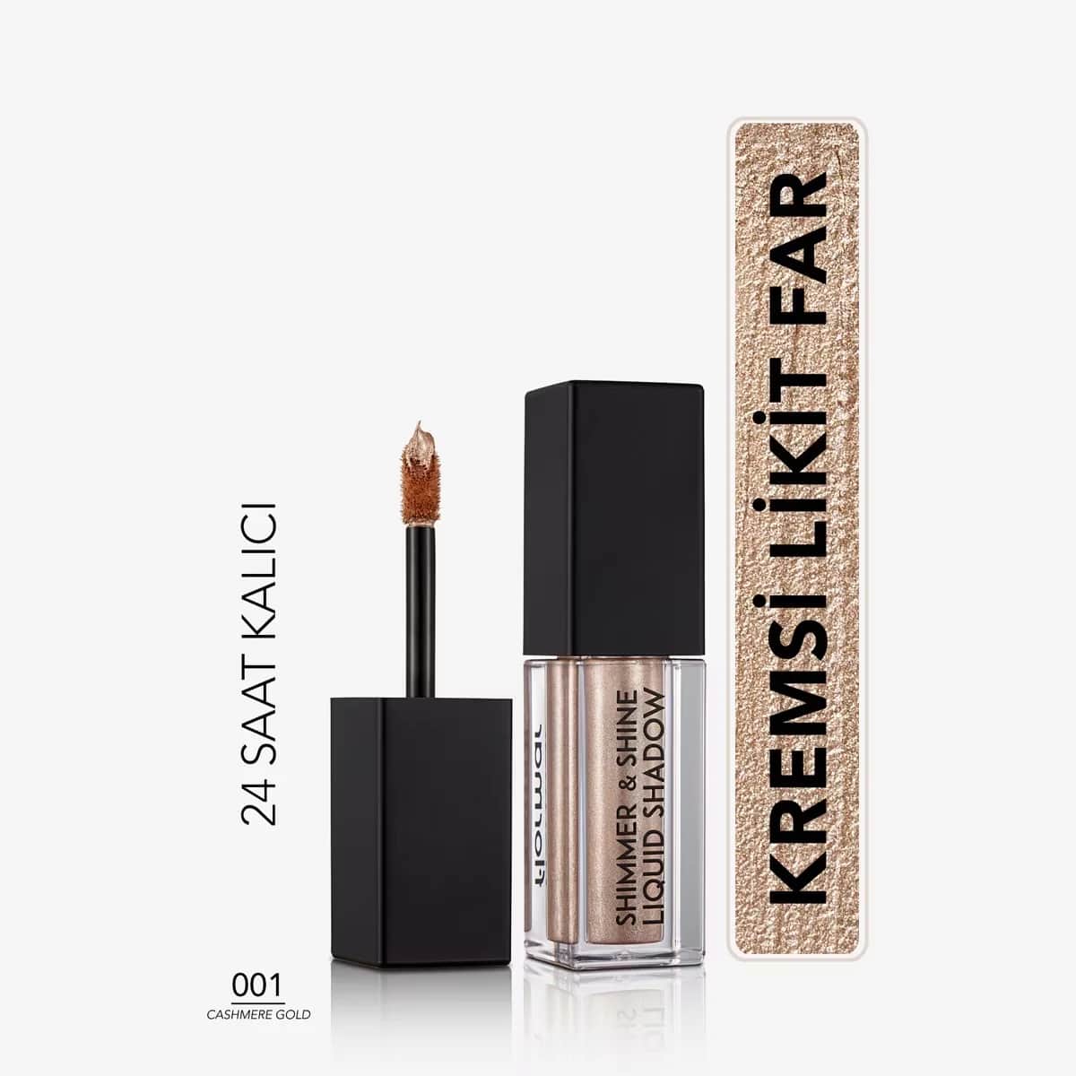 Flormar Shimmer & Shine Glitter Liquid Eyeshadow No: 001