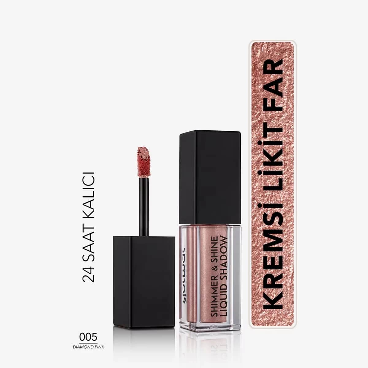 Flormar Shimmer &amp; Shine Glitter Liquid Eyeshadow No: 005