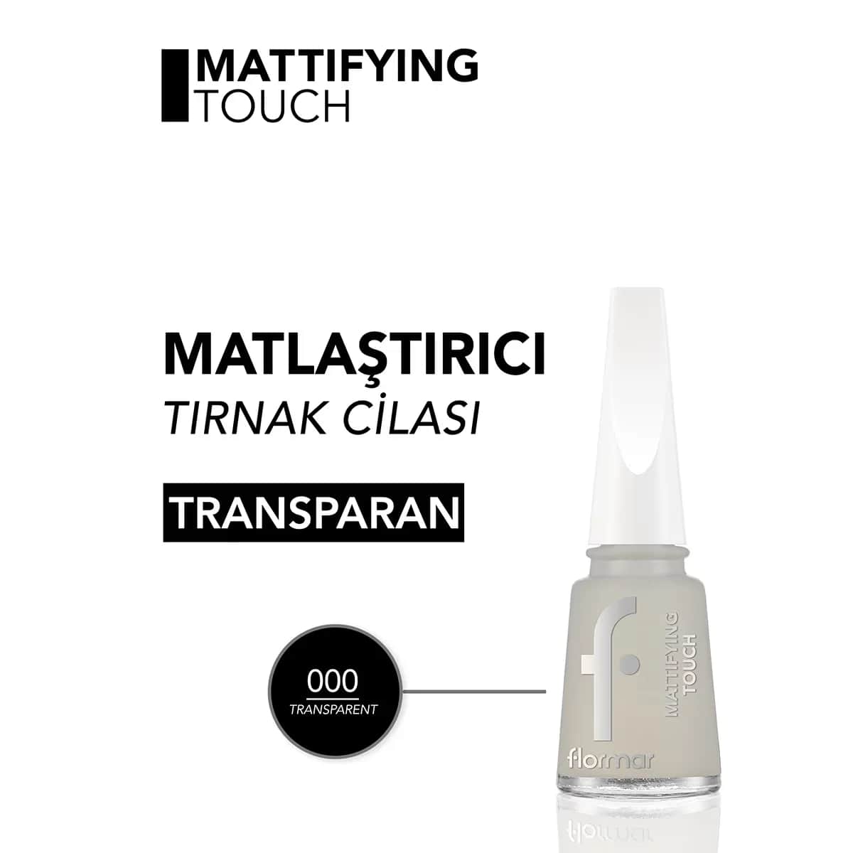 Flormar Mattifying Touch Nail Care